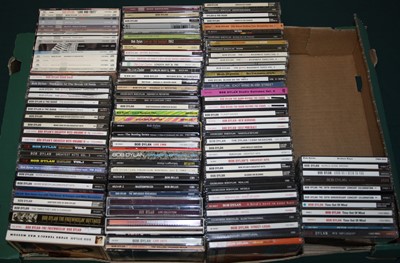 Lot 1067 - Bob Dylan, a large collection of CD's to...