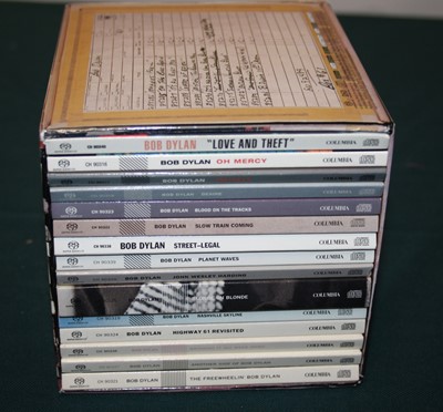 Lot 1067 - Bob Dylan, a large collection of CD's to...