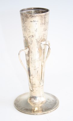 Lot 157 - An Art Nouveau silver four-handled specimen...