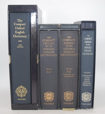 Lot 544 - Oxford University Press, The Compact Oxford...