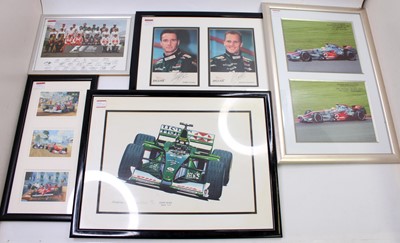 Lot 1065 - A collection of Formula 1 prints including...