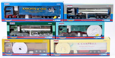 Lot 812 - Six boxed Corgi Hauliers of Renown 1/50 scale...