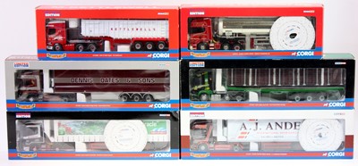 Lot 813 - Six boxed Corgi 1/50 scale Road Transport and...