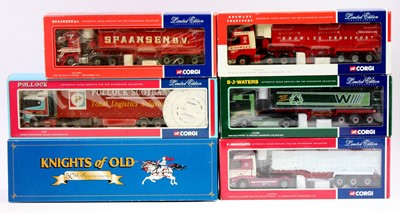 Lot 820 - Six boxed Corgi Hauliers of Renown 1/50 scale...