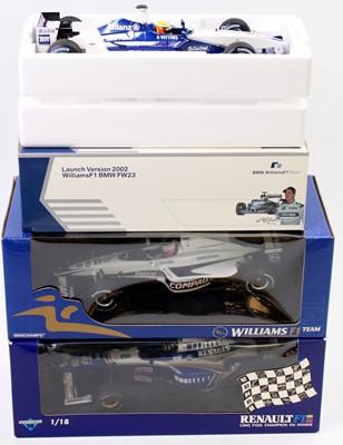 Lot 1007 - A Minichamps 1/18 scale Williams F1 boxed...