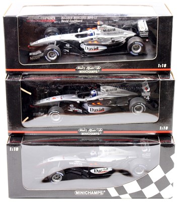 Lot 1008 - A Minichamps Maclaren Collection 1/18 scale...