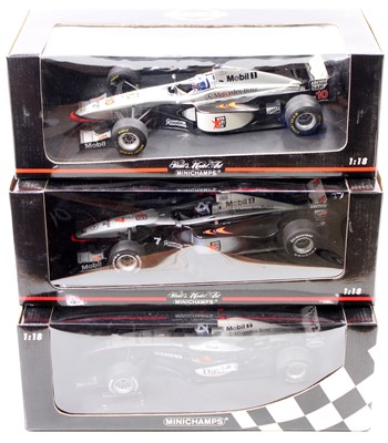 Lot 1010 - A Minichamps 1/18 scale Maclaren Collection...