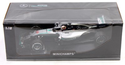 Lot 1015 - A Minchamps No. 110160044 Lewis Hamilton 2016...