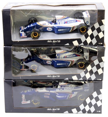 Lot 1021 - A Minichamps Grand Prix Series 1/18 scale box...