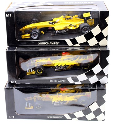 Lot 1024 - A Minichamps 1/18 scale Jordan Formula One...