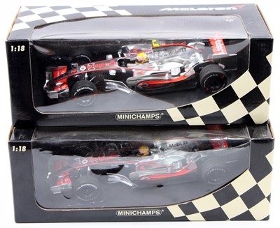 Lot 1025 - A Minichamps Vodafone Maclaren Mercedes Lewis...