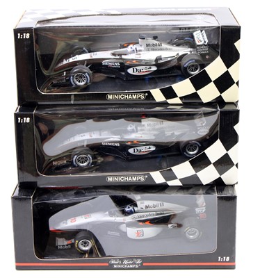 Lot 1027 - A Minichamps Maclaren Collection 1/18 scale...