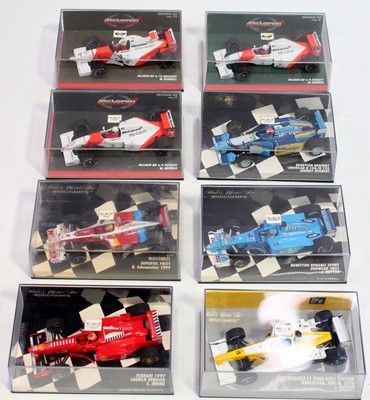 Lot 1050 - A collection of eight various plastic cased...