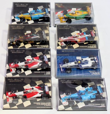 Lot 1051 - A Minichamps 1/43 scale plastic cased diecast...