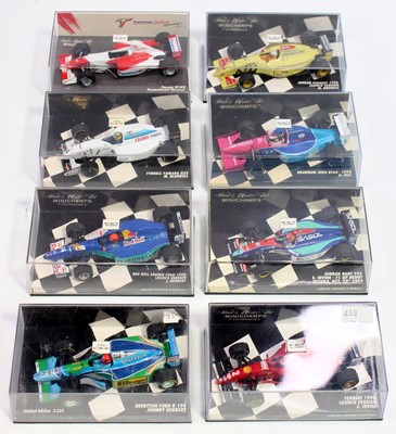 Lot 1053 - A Minichamps 1/43 scale boxed Formula One...