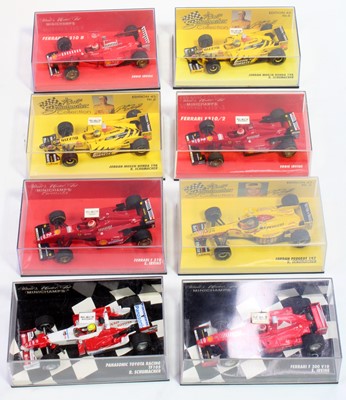 Lot 1061 - A Minichamps 1/43 scale plastic cased Formula...