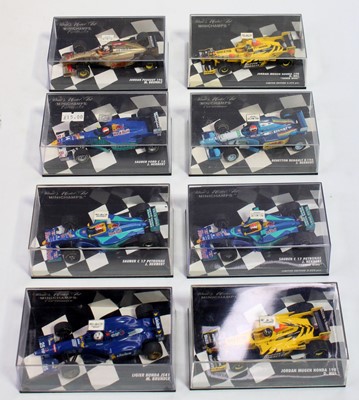 Lot 1062 - A Minichamps 1/43 scale F1 racing diecast...