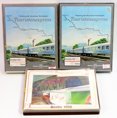 Lot 510 - A Berliner Bahnen TT gauge boxed gift set...