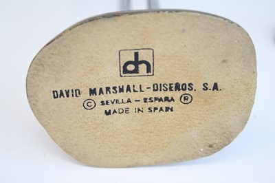 Lot 275 - David Marshall (b.1942) - a pair of Brutalist...