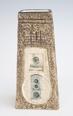 Lot 119 - A 1970s Troika Pottery slab-sided coffin...