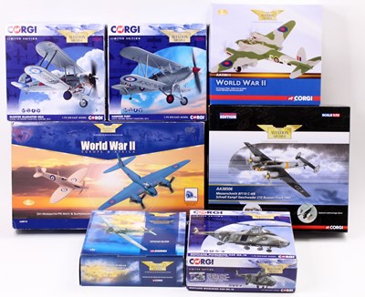 Lot 841 - Corgi Aviation Archive 1/72nd scale boxed...