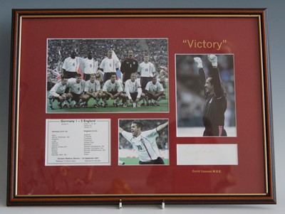 Lot 1306 - A collection of mainly football related...