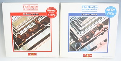 Lot 1155 - The Beatles, a collection of six HMV limited...