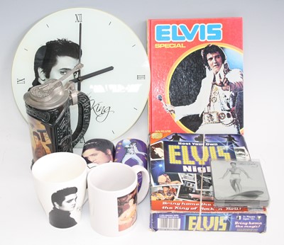 Lot 1281 - A collection of miscellaneous Elvis Presley...