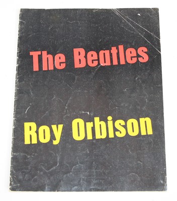 Lot 1286 - The Beatles / Roy Orbison, a 1963 UK concert...