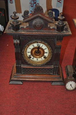 Lot 87 - An Edwardian mahogany cased eight day lancet...