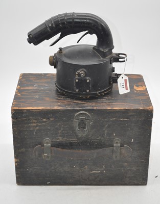 Lot 114 - A vintage hand held spotlight, 24cm, with...