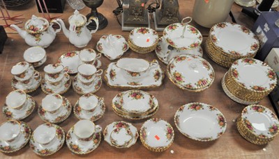 Lot 131 - A Royal Albert Old Country Roses tea, coffee...