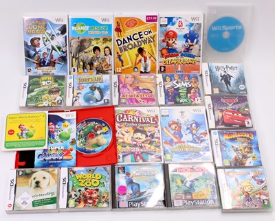 Lot 1808 - Collection of Nintendo, Playstation and...