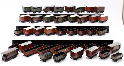 Lot 416 - Approx 40 Hornby-Dublo tinplate...