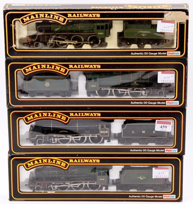 Lot 459 - Four Mainline locos & tenders: Standard class...