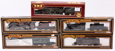 Lot 460 - Four Mainline & one Airfix GMR locos:...