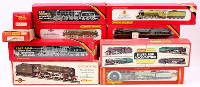 Lot 461 - Ten Hornby/Triang locos, all except ‘Evening...