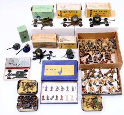 Lot 2116 - Two trays of mixed Britains and Skybirds...