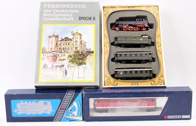 Lot 444 - A collection of Gutzold boxed diesel and steam...