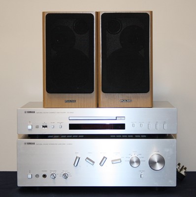 Lot 1184 - A Yamaha natural sound integrated amplifier...