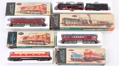 Lot 448 - A collection of Gutzold diesel and steam...