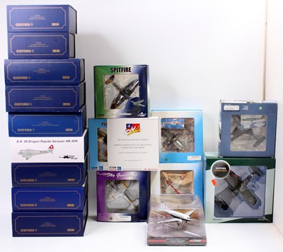 Lot 857 - A collection of mixed 1/72 scale boxed diecast...