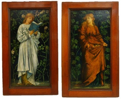 Lot 2561 - Charles Fairfax Murray (1849-1919) - Pair;...