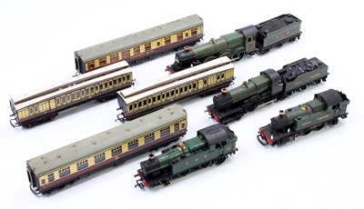 Lot 474 - Various Great Western/BR items: Wrenn loco &...