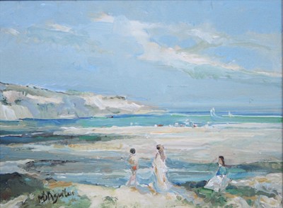 Lot 417 - M D Aguilar - Pair; Les Beaux Jours de Valance...