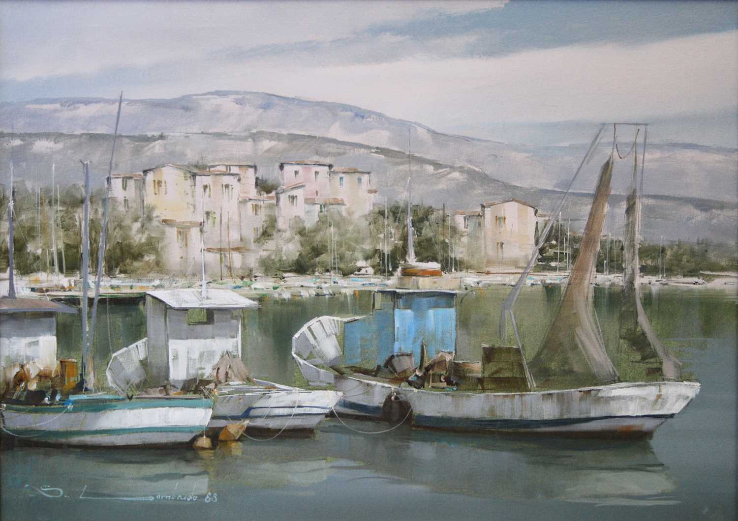 Lot 324 - Spartaco Lombardo (b.1958) - Porto di Mare,...