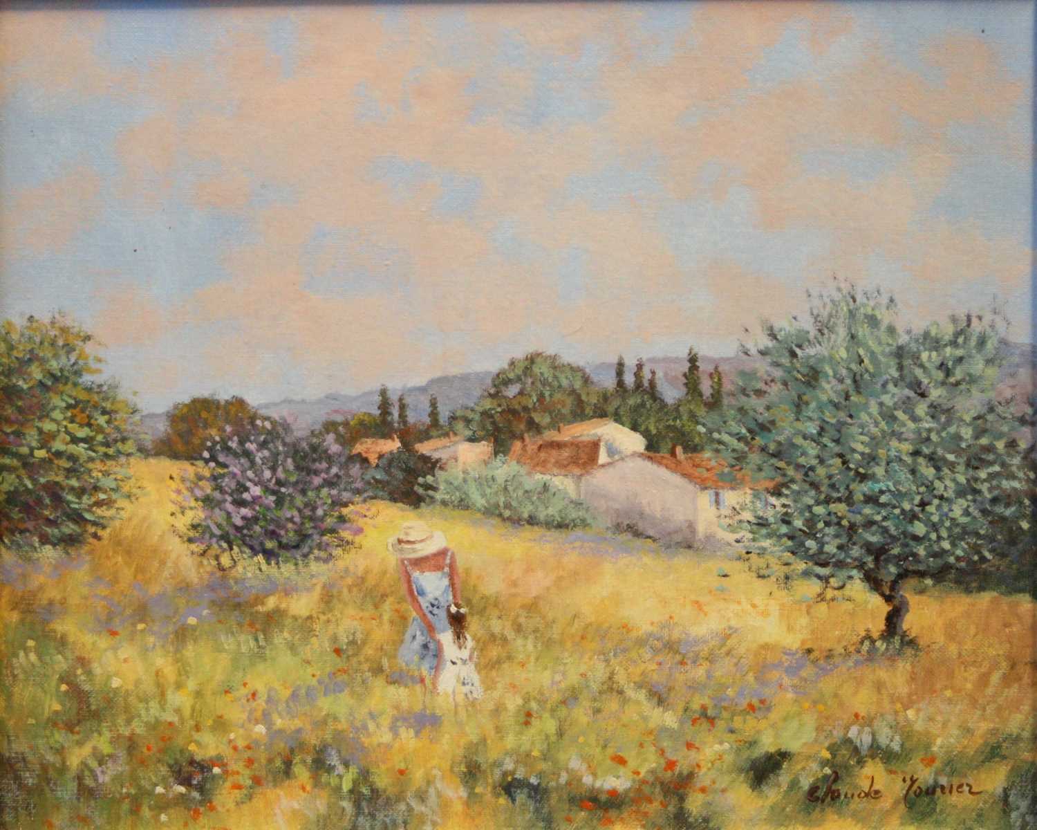 Lot 329 - Claude Mourier (b.1930) - Promenade dans les...