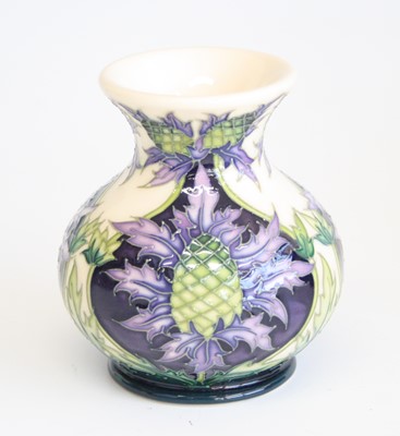 Lot 44 - A contemporary Moorcroft Caledonian Thistle...