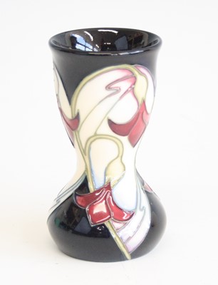 Lot 49 - A contemporary Moorcroft Dewdrop pattern vase,...