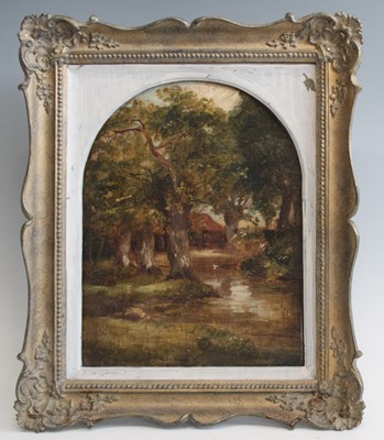 Lot 2529 - Thomas Churchyard (1790-1865) - The pond at...